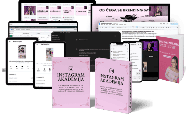 Kurs Instagram akademija (akcija)